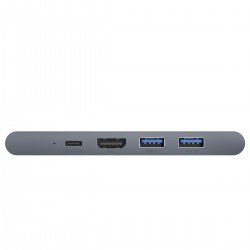 Universal HUB Type C to 2x USB 3.0 / RJ45 / HDMI 4K / PD / MicroSD/SD / Thunderbolt 3 Peleks