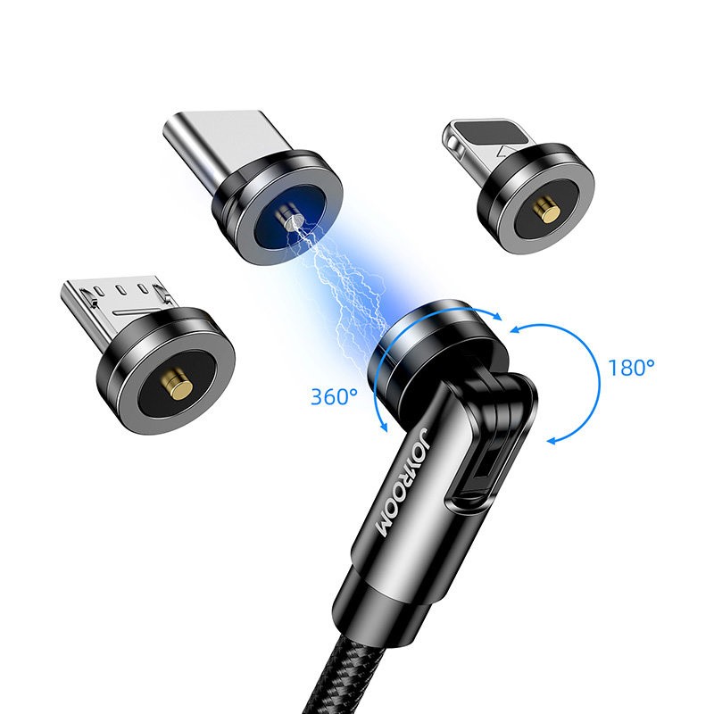 Universal3in1 magnetic cableMelns | mobilo.lv