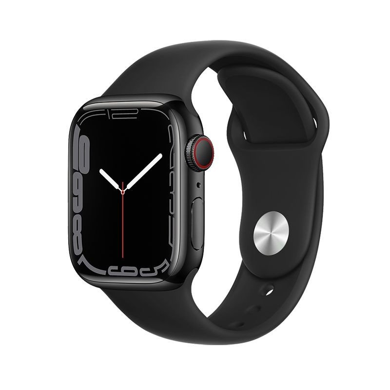 Apple Watch 38/40/41mm Melns|mobilo.lv