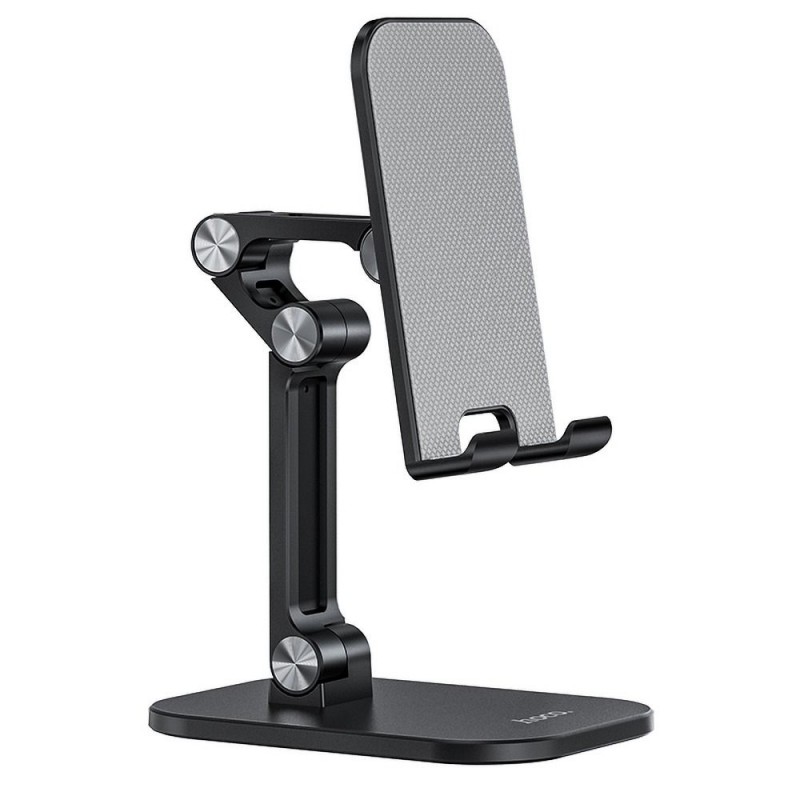 Universal desktop stand double folding Excelente PH34 ( 4,7" - 13" ) Melns