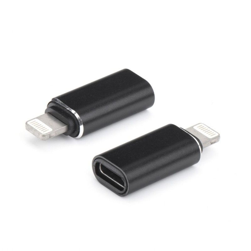 Apple charger Typ C - iPhone Lightning 8-pin Melns|mobilo.lv