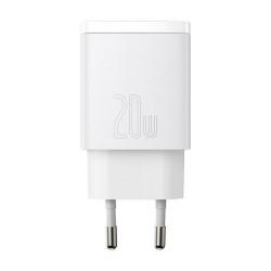 Universal charger USB + Type C Compact PD 20W CCXJ-B02/CCCP20UE Balts | mobilo.lv