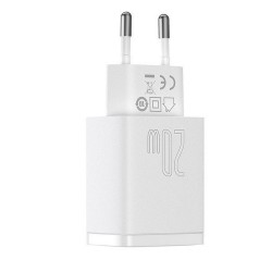 Universal charger USB + Type C Compact PD 20W CCXJ-B02/CCCP20UE Balts | mobilo.lv