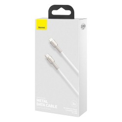 Apple Type C for Apple Lightning 8-pin PD20W 1 m Balts