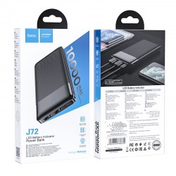 Universal Powerbank 10 000mAh 2A 2xUSB + Type C Melns|mobilo.lv