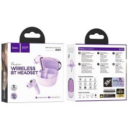 Universal bluetooth earphones TWS EQ11 violeta|mobilo.lv