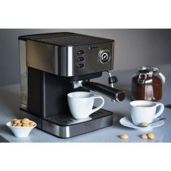 Universal pressure coffee machine CMP312 Sudrabs