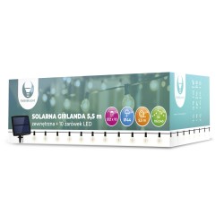 Гирлянда 200 LED 15m L-159 melns vads Silti baltas | mobilo.lv