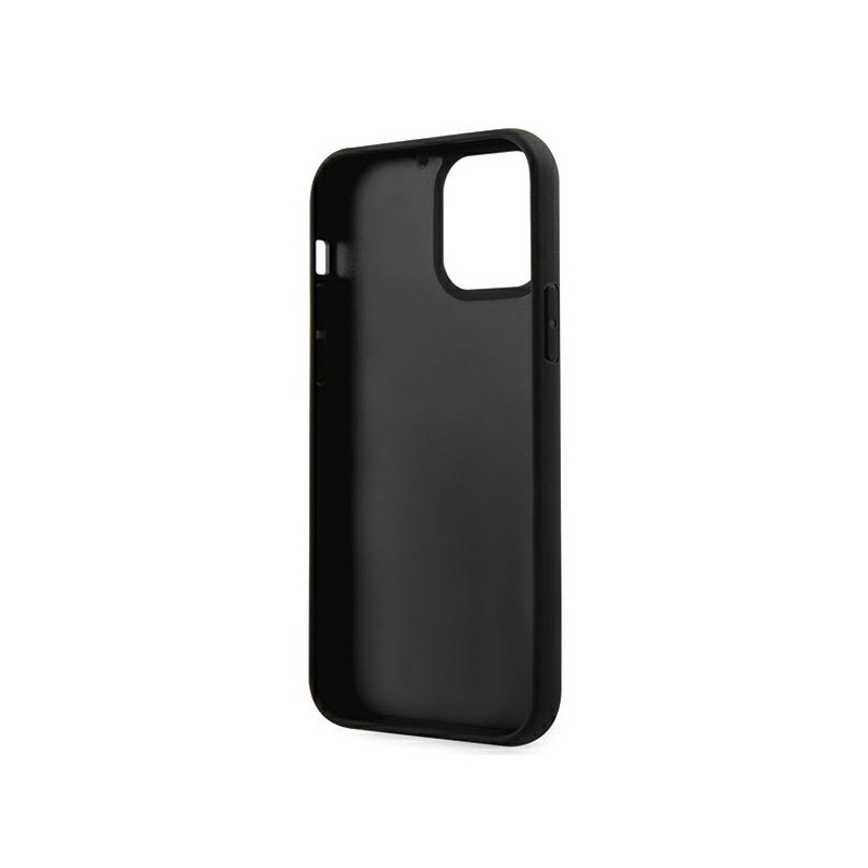 Karl Lagerfeld KLHCP12MCH3DBK iPhone 12 /12 Pro 6,1" czarny/black hardcase 3D Rubber Choupette|mobilo.lv