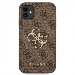 Guess GUHCN614GMGBR iPhone 11 6,1 / Xr brązowy/brown hardcase 4G Big Metal Logo|mobilo.lv