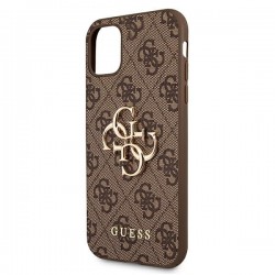 Guess GUHCN614GMGBR iPhone 11 6,1 / Xr brązowy/brown hardcase 4G Big Metal Logo|mobilo.lv