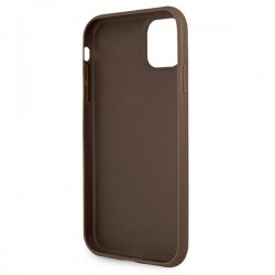 Guess GUHCN614GMGBR iPhone 11 6,1 / Xr brązowy/brown hardcase 4G Big Metal Logo|mobilo.lv