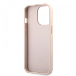 Guess GUHCP13L4GMGPI iPhone 13 Pro / 13 6,1" różowy/pink hardcase 4G Big Metal Logo|mobilo.lv