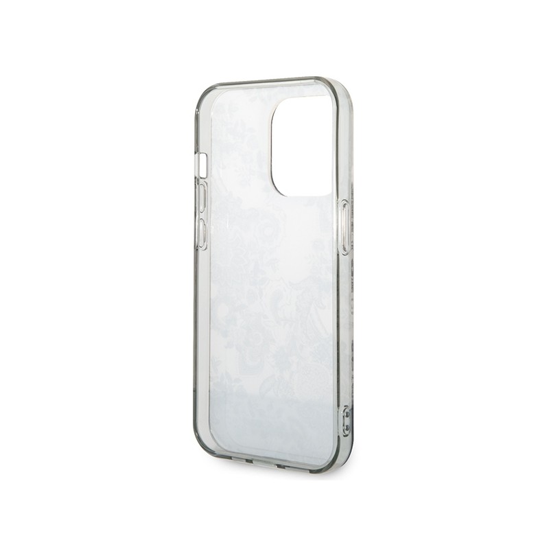 Guess GUHCP14LHGPLHG iPhone 14 Pro 6,1" szary/grey hardcase Porcelain Collection|mobilo.lv