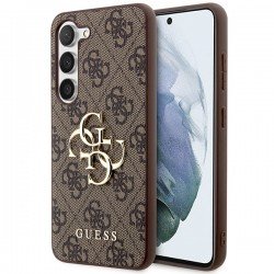 Guess GUHCS24S4GMGBR S24 S921 brązowy/brown hardcase 4G Big