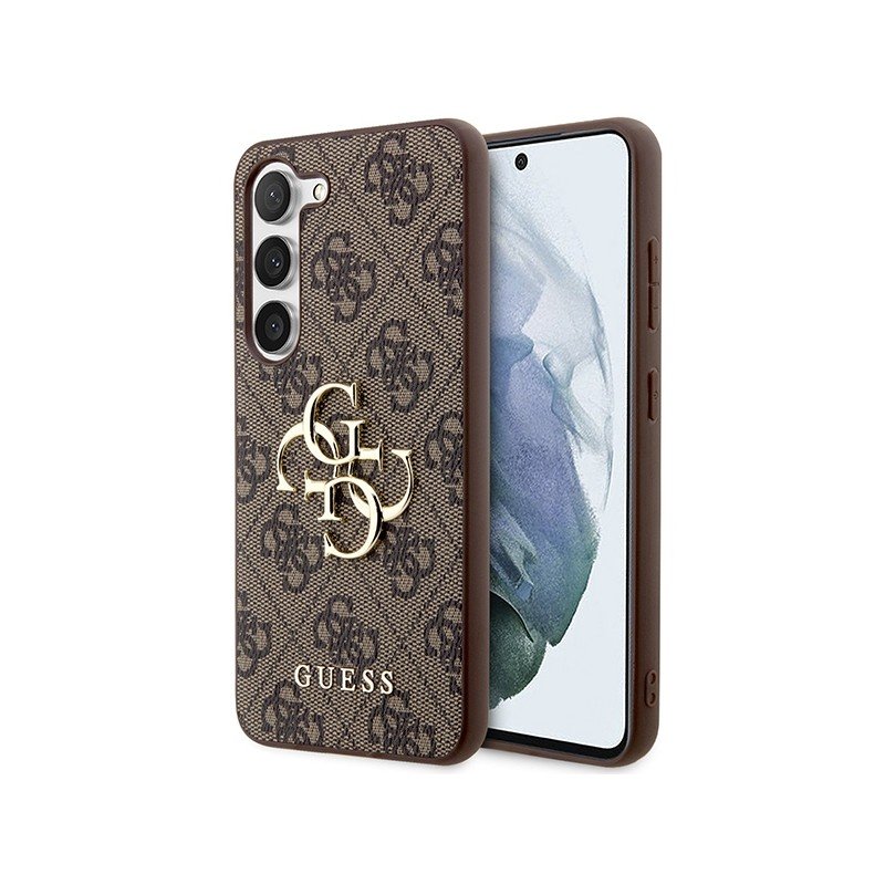 Guess GUHCS24S4GMGBR S24 S921 brązowy/brown hardcase 4G Big