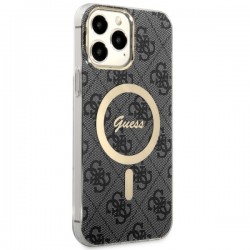 Guess GUHMP13XH4STK iPhone 13 Pro Max 6.7" czarny/black hardcase 4G MagSafe|mobilo.lv