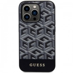 Guess GUHMP14XHGCFSEK iPhone 14 Pro Max 6.7" czarny/black hardcase GCube Stripes MagSafe|mobilo.lv