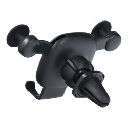 Universal Car holder gravity to air vent BAD BEAR Melns