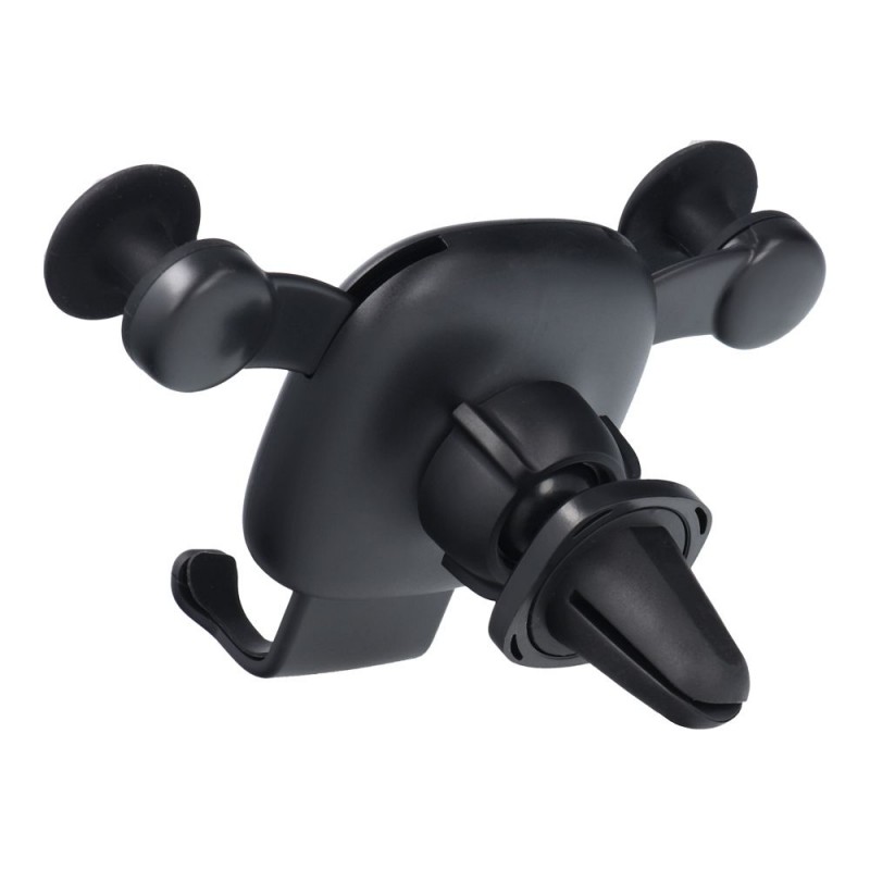 Universal Car holder gravity to air vent BAD BEAR Melns | mobilo.lv