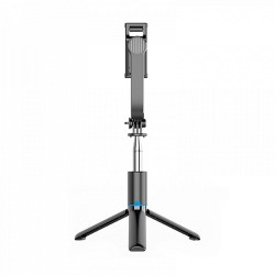 Universal Selfie Stick Wi-SE001 with Tripod Function and Detachable Holder Melns | mobilo.lv