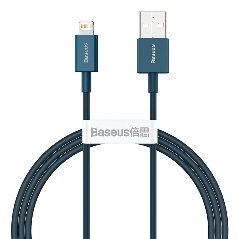 Apple Apple Lightning 8-pin 2,4A 1m Zils | mobilo.lv