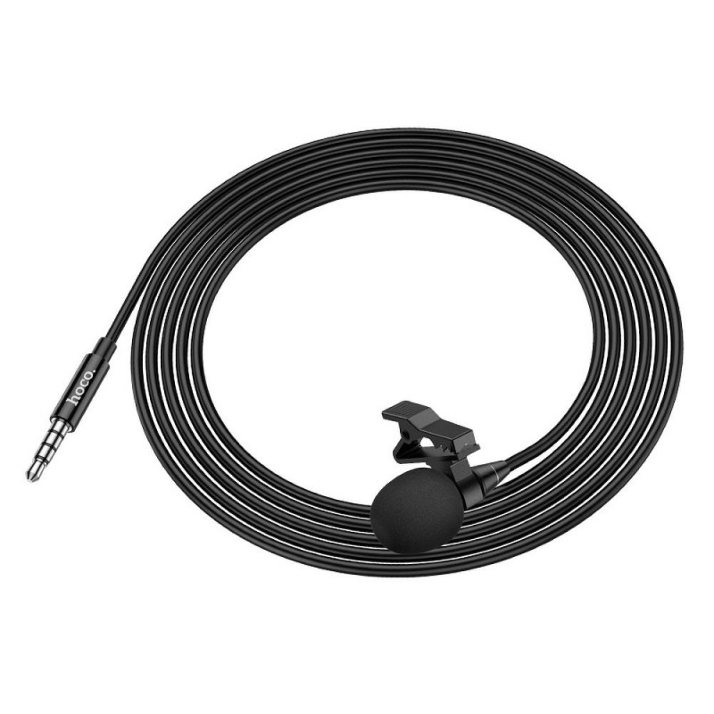 Universal microphone for mobile audio plug for Jack 3,5mm L14 Melns | mobilo.lv