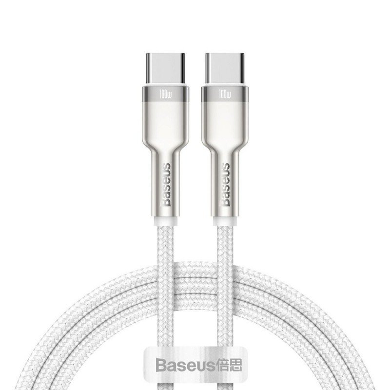 Universal cable Type C to Type C PD 5A 100W Cafule CATJK-C02 1 m Balts