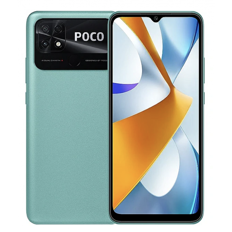 Xiaomi Poco C40 4/64GB Coral Green | mobilo.lv