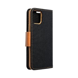 CANVAS Book case for XIAOMI Redmi NOTE 13 4G black|mobilo.lv