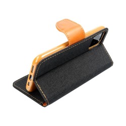 CANVAS Book case for XIAOMI Redmi 9AT / Redmi 9A black | mobilo.lv