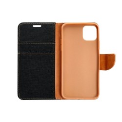 CANVAS Book case for XIAOMI Redmi 9AT / Redmi 9A black | mobilo.lv