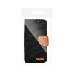 CANVAS Book case for XIAOMI Redmi 9AT / Redmi 9A black | mobilo.lv