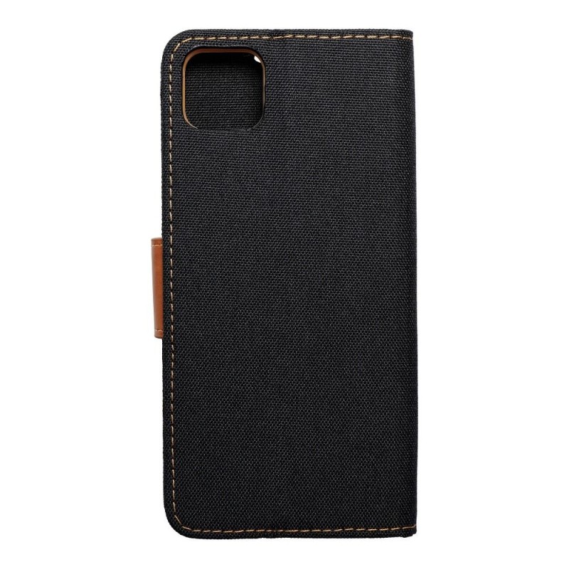 CANVAS Book case for SAMSUNG A22 5G black | mobilo.lv