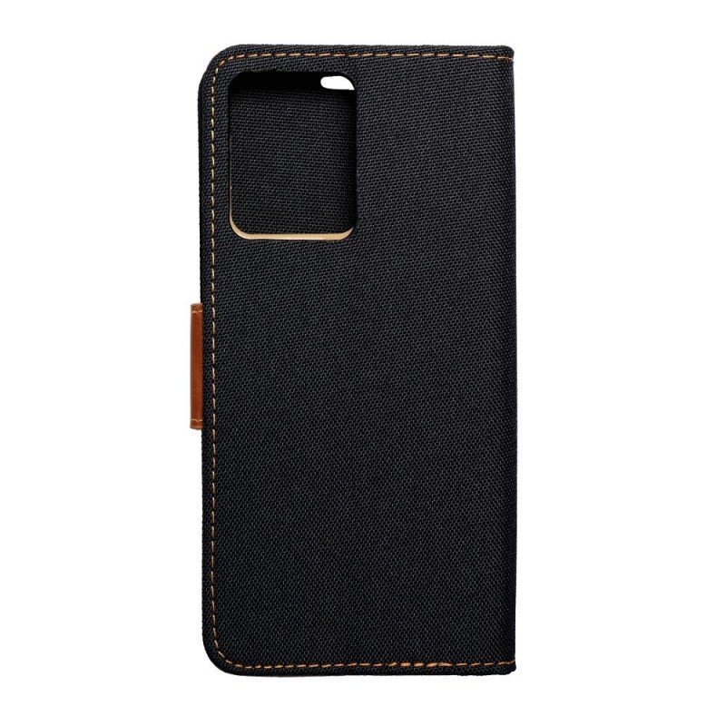 CANVAS Book case for XIAOMI Redmi NOTE 12 4G black|mobilo.lv