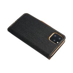 CANVAS Book case for XIAOMI Redmi NOTE 12 4G black|mobilo.lv