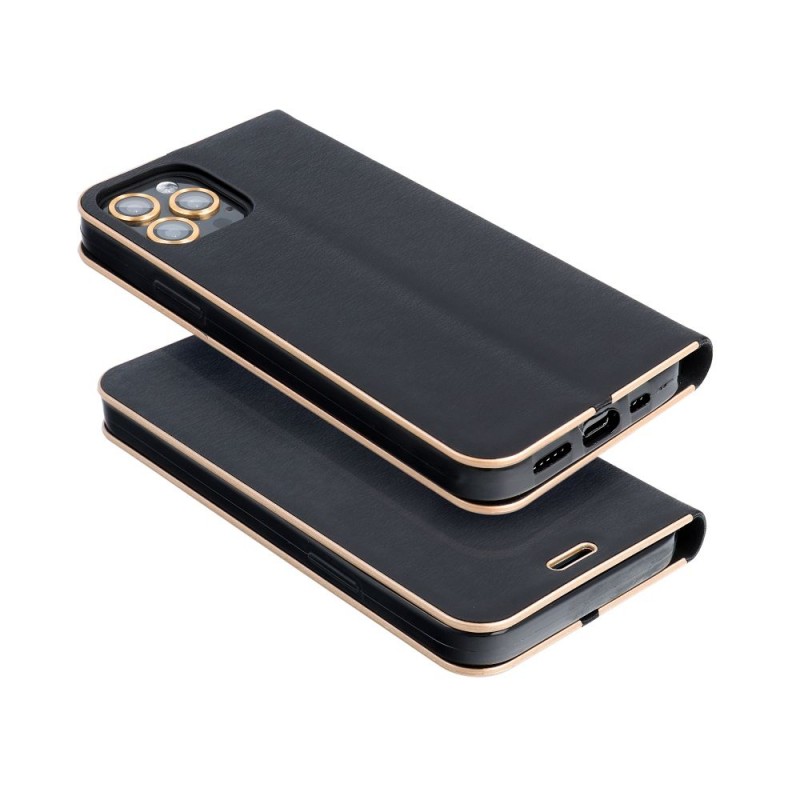 LUNA Book Gold for SAMSUNG A35 5G black | mobilo.lv