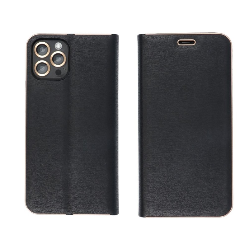 LUNA Book Gold for SAMSUNG A35 5G black | mobilo.lv