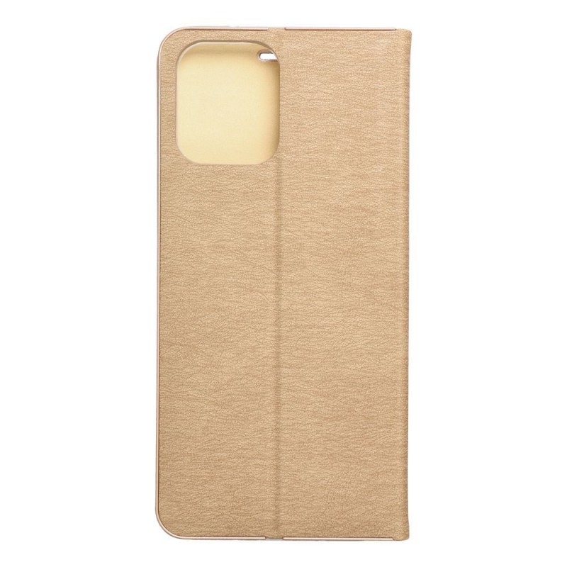 LUNA Book Gold for XIAOMI Redmi 12 4G / 12 5G gold | mobilo.lv