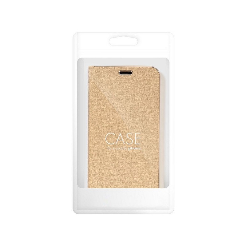 LUNA Book Gold for XIAOMI Redmi 12 4G / 12 5G gold | mobilo.lv