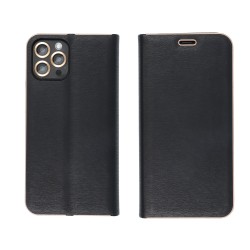 LUNA Book Gold for IPHONE 14 black | mobilo.lv