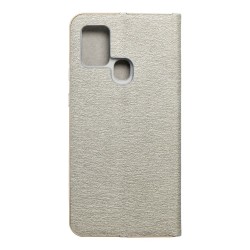 LUNA Book Gold for SAMSUNG A21s silver|mobilo.lv