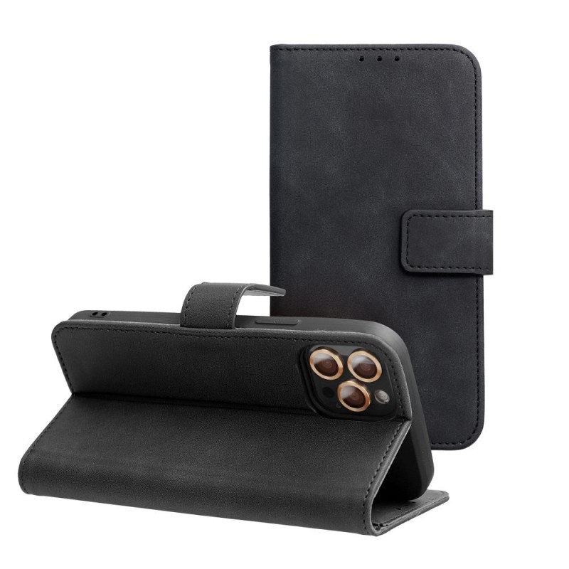 TENDER Book Case for XIAOMI Redmi NOTE 12 5G black | mobilo.lv