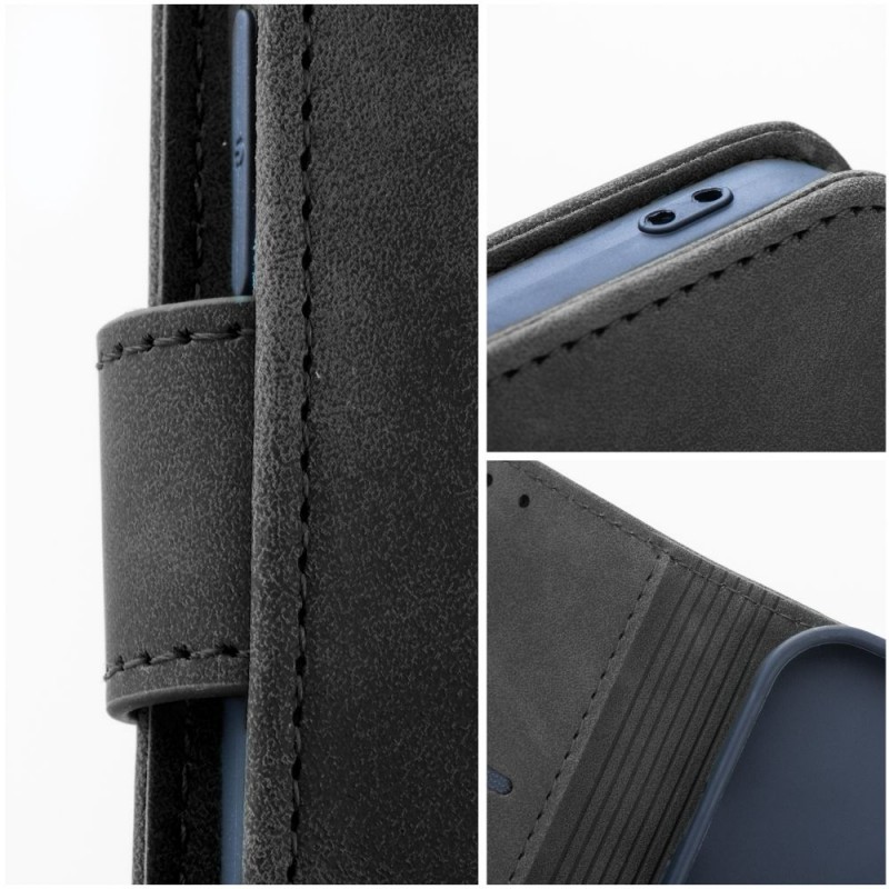 TENDER Book Case for XIAOMI Redmi NOTE 12 5G black | mobilo.lv