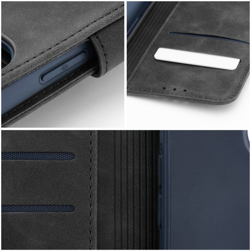 TENDER Book Case for XIAOMI Redmi NOTE 12 5G black | mobilo.lv