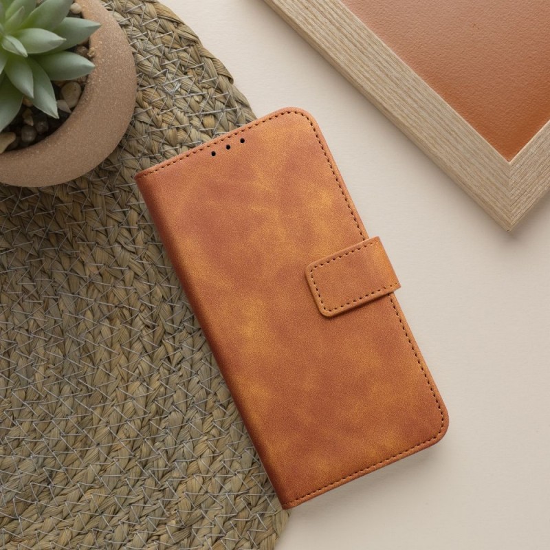 TENDER Book Case for XIAOMI Redmi NOTE 12 5G brown | mobilo.lv