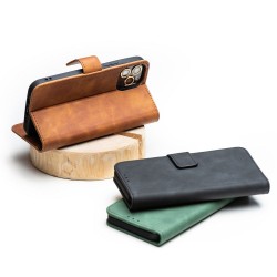 TENDER Book Case for XIAOMI Redmi NOTE 12 5G brown | mobilo.lv