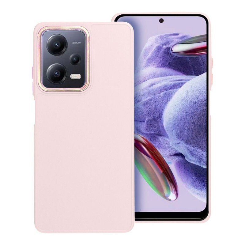 FRAME Case for XIAOMI Redmi NOTE 12 PRO Plus 5G powder pink|mobilo.lv