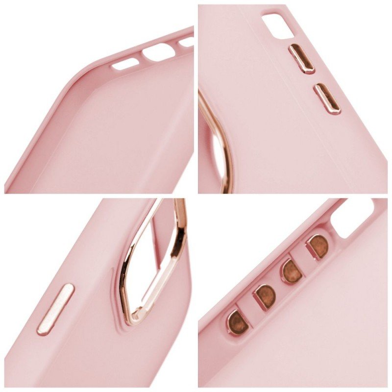 FRAME Case for XIAOMI Redmi NOTE 12 PRO Plus 5G powder pink|mobilo.lv