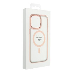 Matte Mag Cover case compatible with MagSafe for IPHONE 15 PRO MAX pink|mobilo.lv